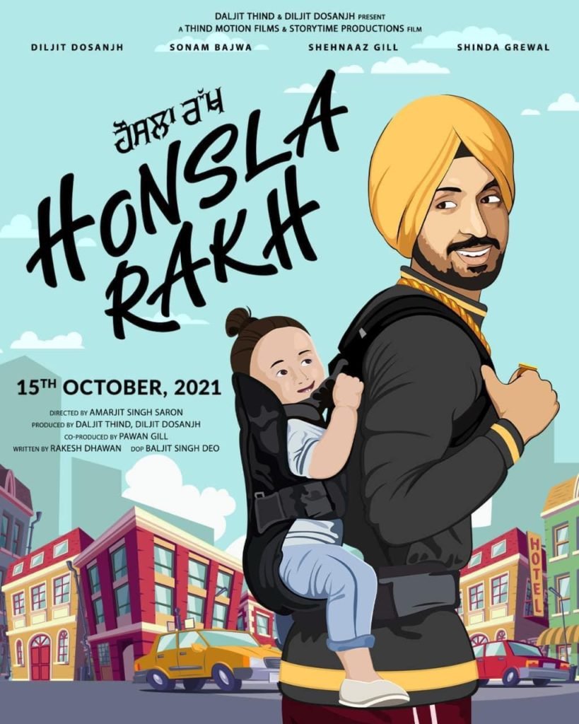 Shinda Grewal to share the screen with Diljit Dosanjh in ‘Honsla Rakh