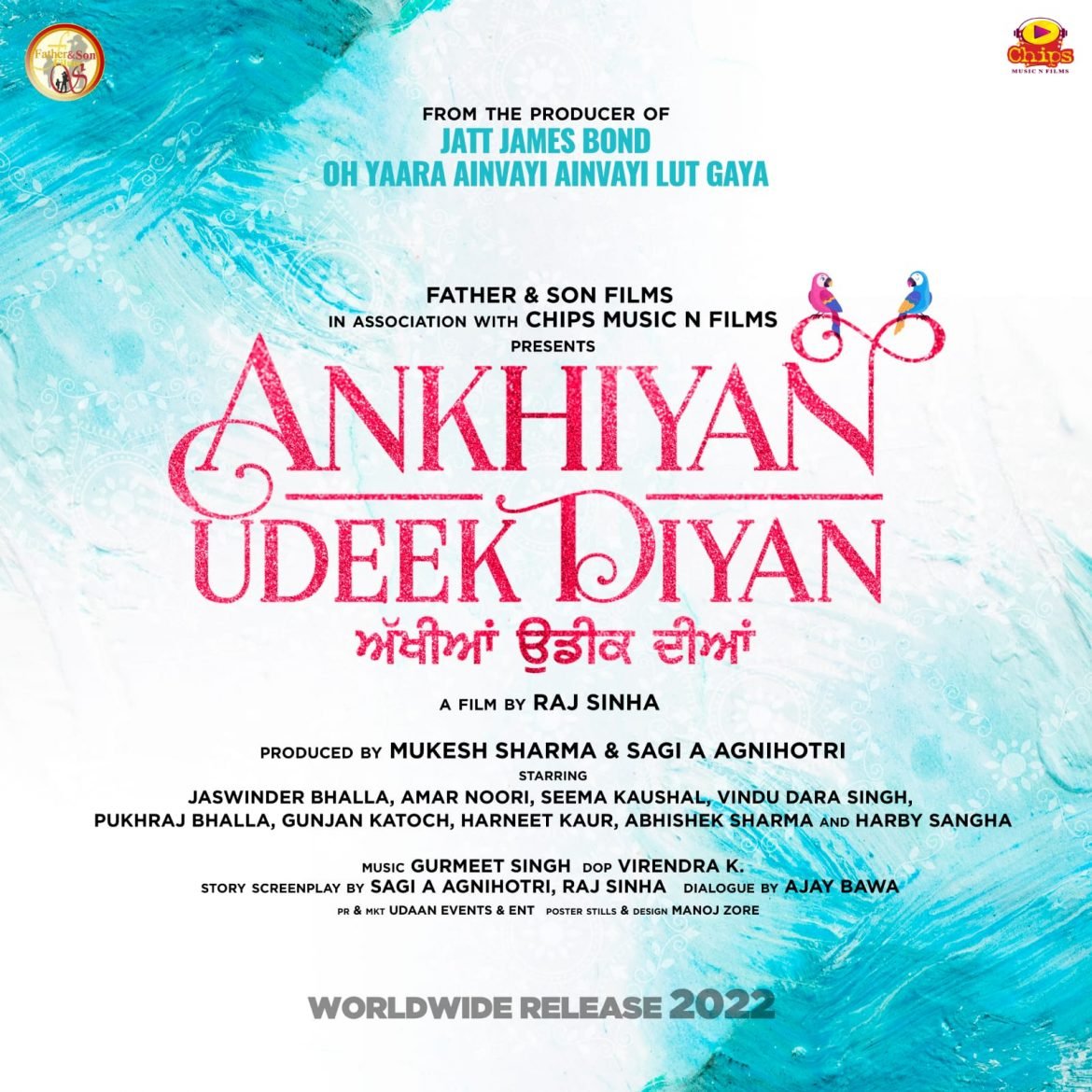 ANKHIYAN UDEEK DIYAN UPCOMING PUNJABI MOVIE